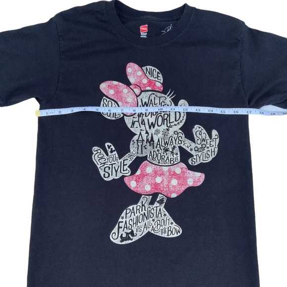 Disney by Hanes t-shirt Minnie Mouse fashionista size‎ small - Picture 6 of 8